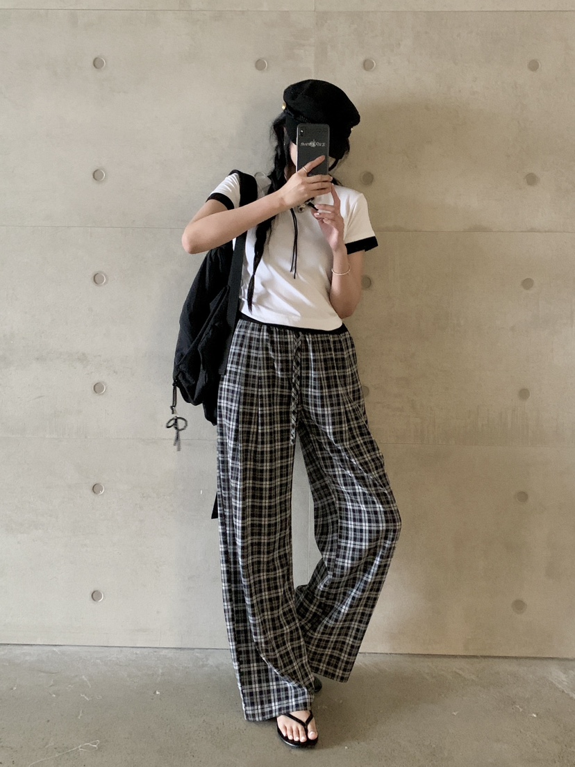 DAVICHI韓國直郵㊣女裝新品休閑推薦時尚人氣25春夏熱賣休閑褲DAVICHI休閑褲