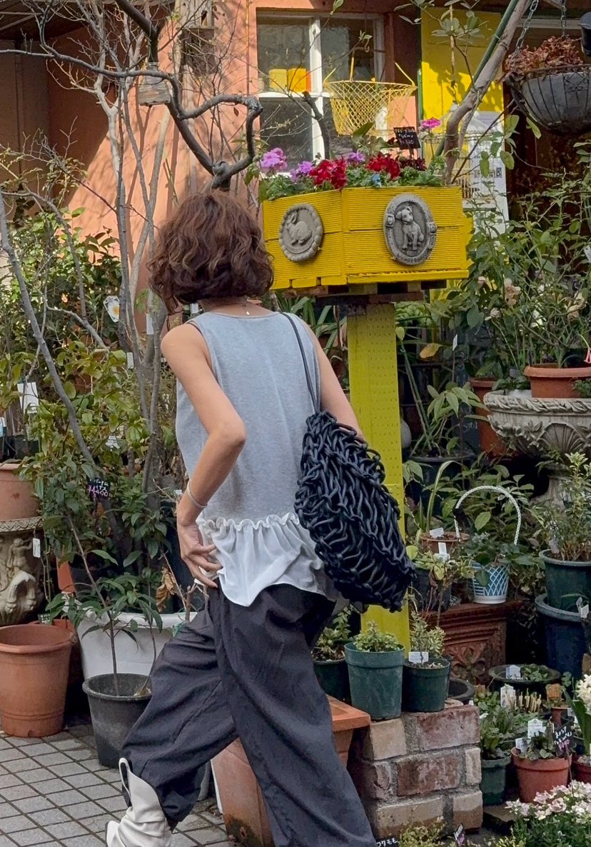 PARIS MATCH韓國直郵㊣女裝新品25春夏人氣休閑熱賣吊帶背心PARIS MATCH吊帶/背心