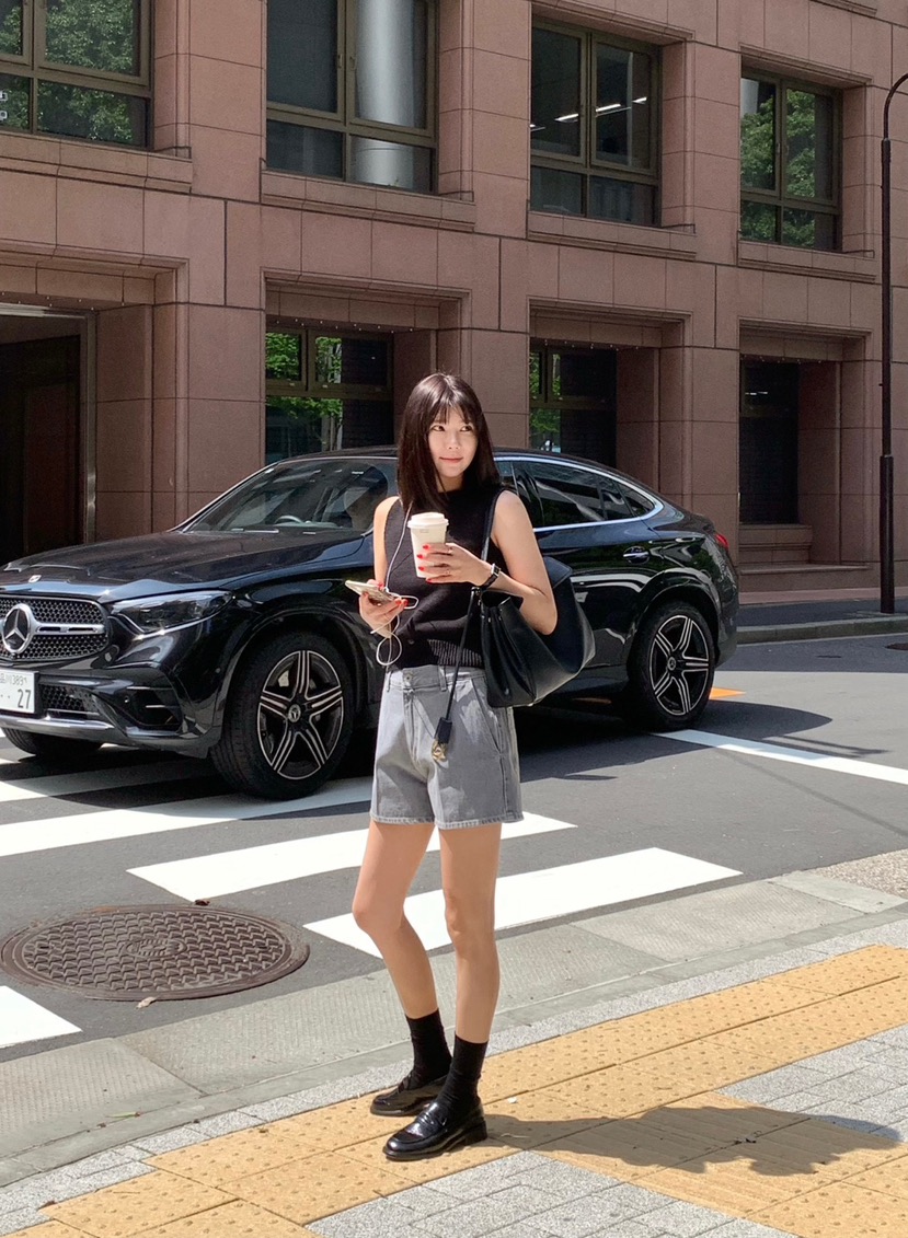 COURGETTE直郵韓國代購㊣女裝新款休閑推薦人氣25春夏吊帶背心COURGETTE吊帶/背心