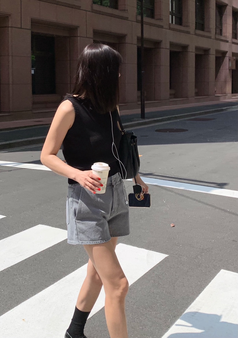 COURGETTE直郵韓國代購㊣女裝新款休閑推薦人氣25春夏吊帶背心COURGETTE吊帶/背心