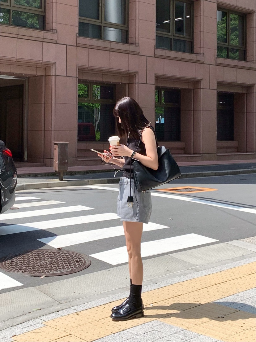 COURGETTE直郵韓國代購㊣女裝新款休閑推薦人氣25春夏吊帶背心COURGETTE吊帶/背心