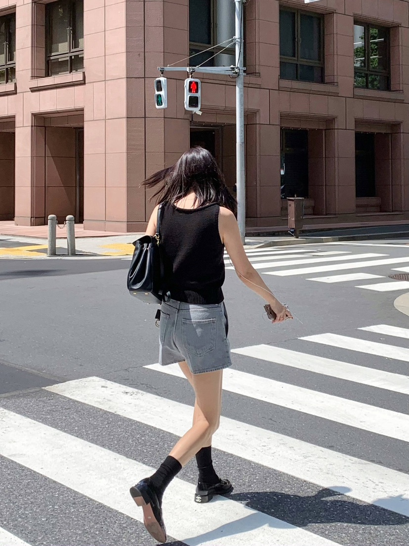 COURGETTE直郵韓國代購㊣女裝新款休閑推薦人氣25春夏吊帶背心COURGETTE吊帶/背心