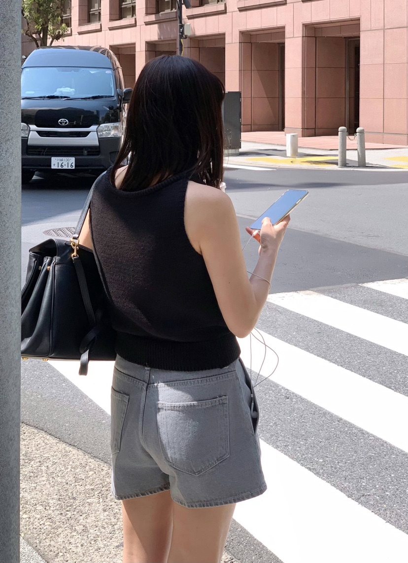 COURGETTE直郵韓國代購㊣女裝新款休閑推薦人氣25春夏吊帶背心COURGETTE吊帶/背心