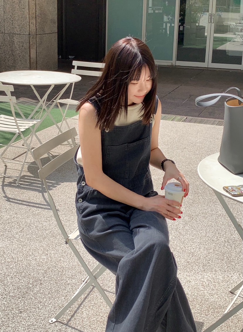 COURGETTE直郵韓國代購㊣女裝新款休閑推薦人氣25春夏吊帶背心COURGETTE吊帶/背心