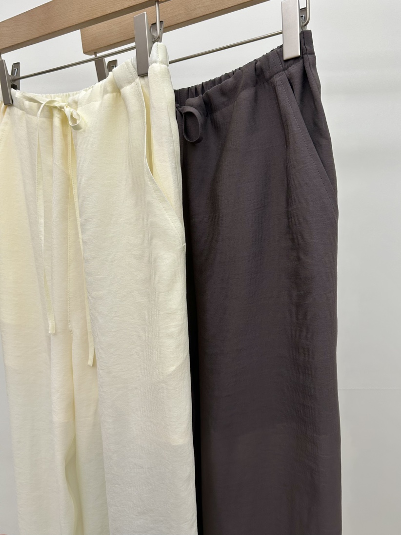 UTRE韓國㊣直郵東大門代購女裝新品25春夏推薦休閑休閑褲透明UTRE休閑褲