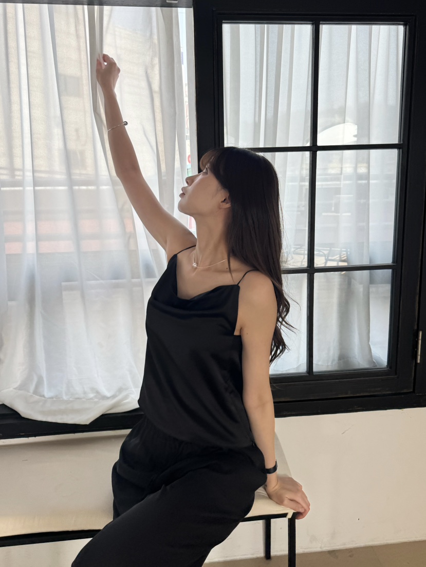 ALATE韓國直郵㊣女裝新品25春夏休閑熱賣時尚人氣推薦吊帶背心LEGACY吊帶/背心