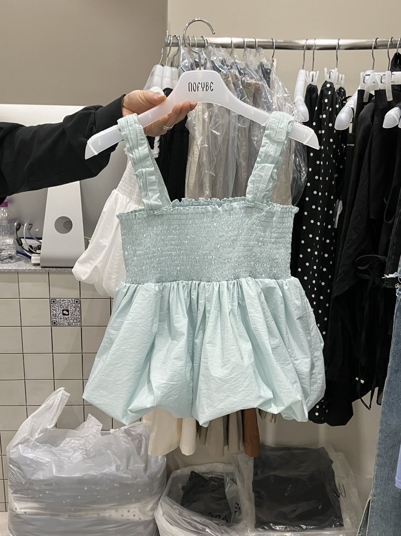 NOFYBE東大門代購女士新品休閑25春夏真品人氣職業吊帶背心NOFYBE吊帶/背心圖色3