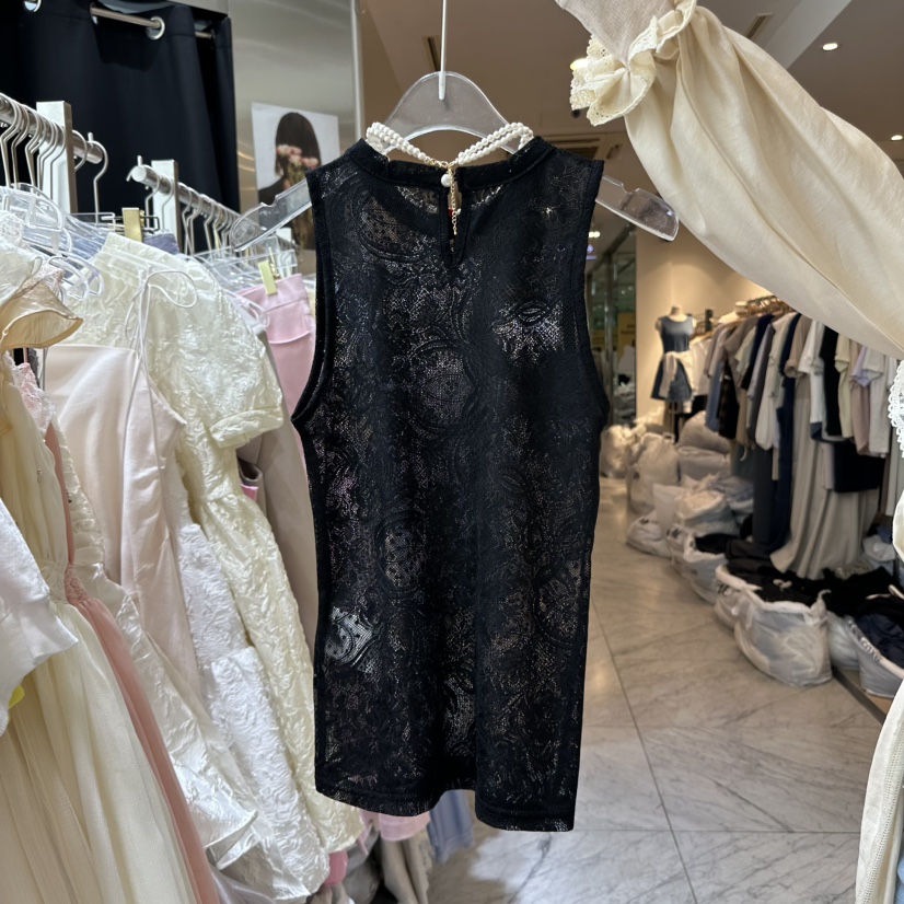 CHEAP-CHIC東大門實拍女士新款熱賣人氣職業吊帶背心套裝蕾絲CHEAP-CHIC/CHARLES THE SECOND吊帶/背心