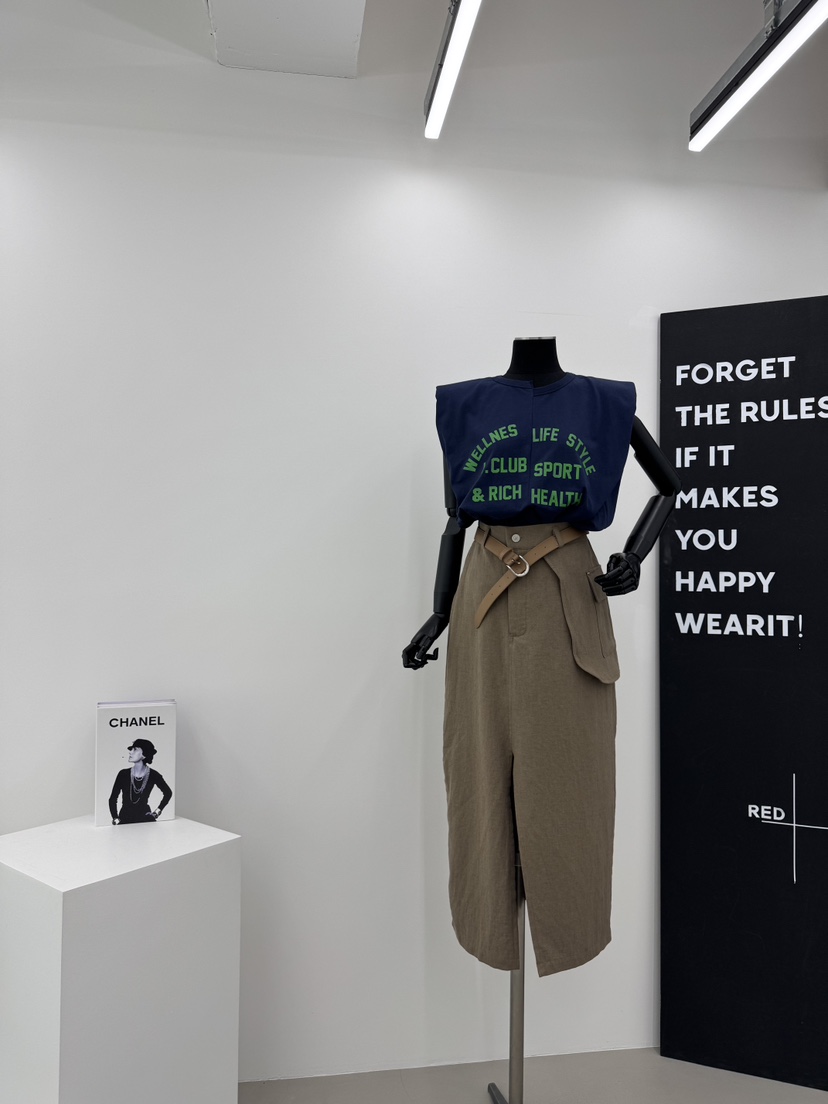 RED-A韓國直郵女士新品推薦25春夏熱賣人氣真品休閑吊帶背心RED-A吊帶/背心