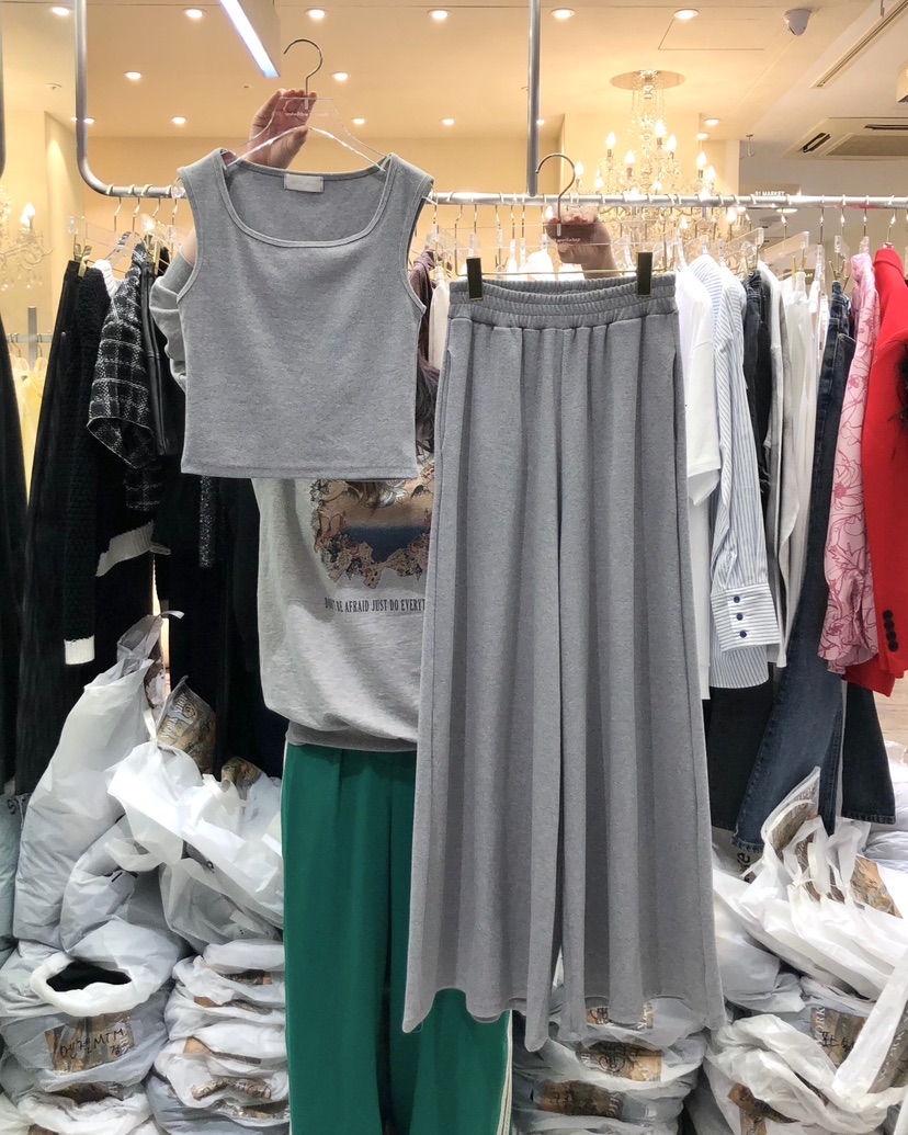 WORK SHOP東大門代購女裝新品休閑人氣熱賣真品套裝兩件套Work_shop套裝