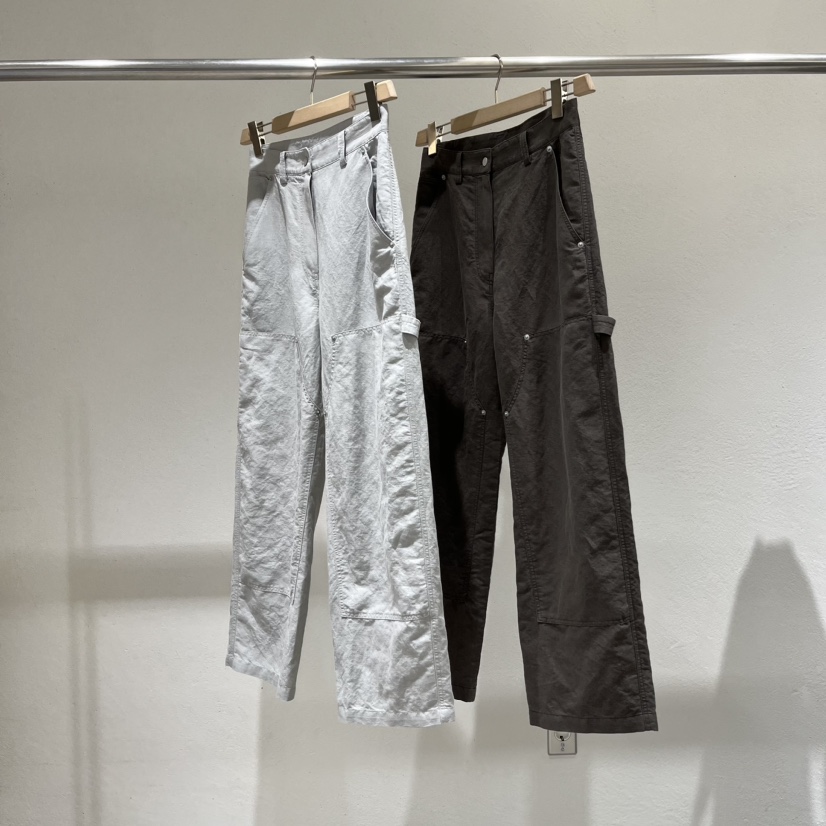 STATEMENT韓國代購女裝新品真品時尚熱賣休閑職業25春夏休閑褲STATEMENT休閑褲