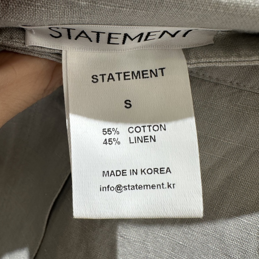 STATEMENT韓國代購女裝新品真品時尚熱賣休閑職業25春夏休閑褲STATEMENT休閑褲