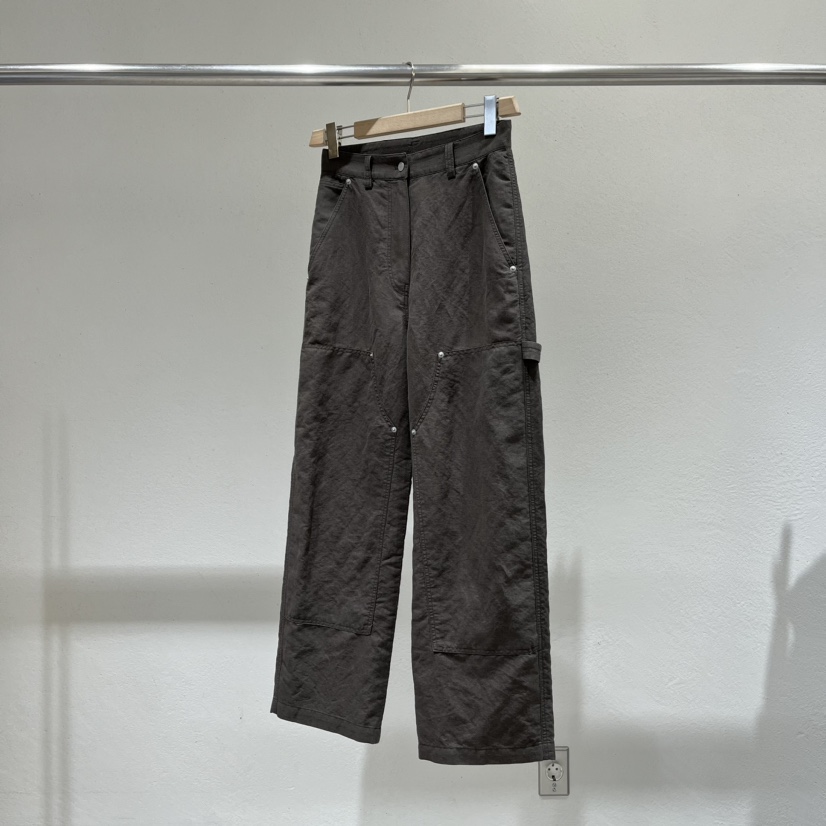 STATEMENT韓國代購女裝新品真品時尚熱賣休閑職業25春夏休閑褲STATEMENT休閑褲圖色2