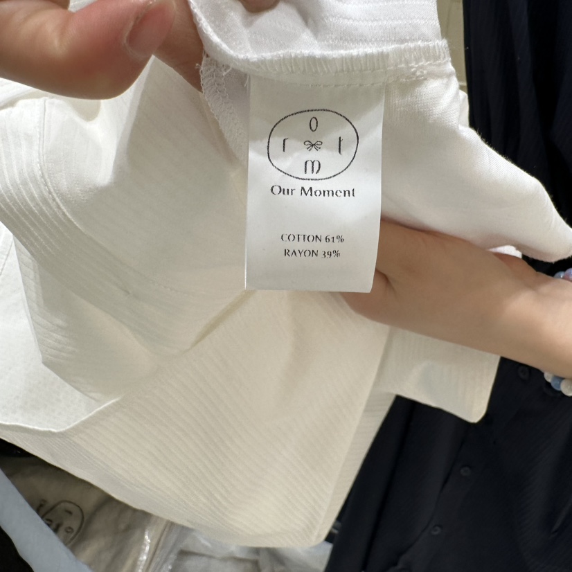 OURMOMENT東大門直郵女裝新品休閑推薦時尚人氣連衣裙含腰繩OURMOMENT連衣裙