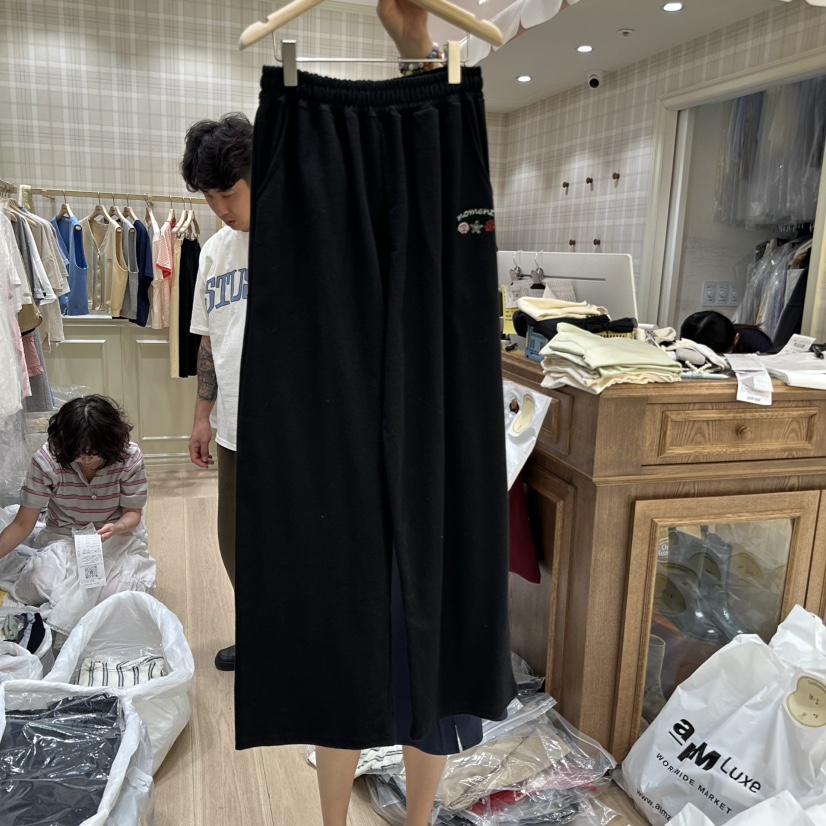 OURMOMENT東大門直郵女裝新款休閑熱賣推薦時尚真品25春夏休閑褲OURMOMENT休閑褲圖色4