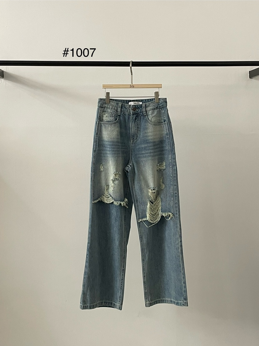 DARIMI-P東大門實拍女士新款休閑推薦時尚人氣25春夏牛仔褲2DA/DARIMI-P牛仔褲圖色1