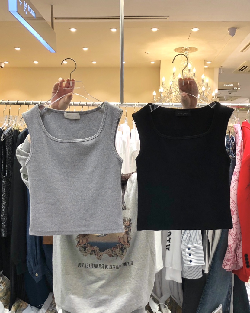 WORK SHOP韓國代購女士新品休閑推薦時尚25春夏真品吊帶背心Work_shop吊帶/背心