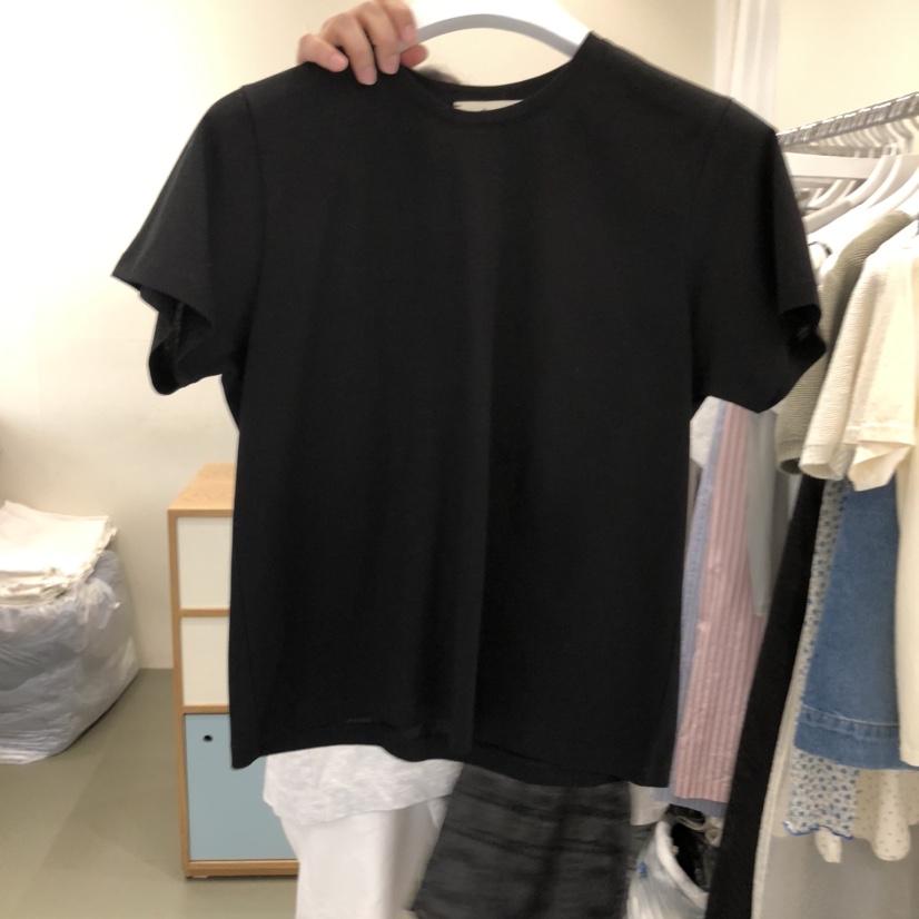 ARE東大門直郵女士新款人氣熱賣職業推薦休閑時尚25春夏T恤絲綢ARE YOU/ARET恤圖色2