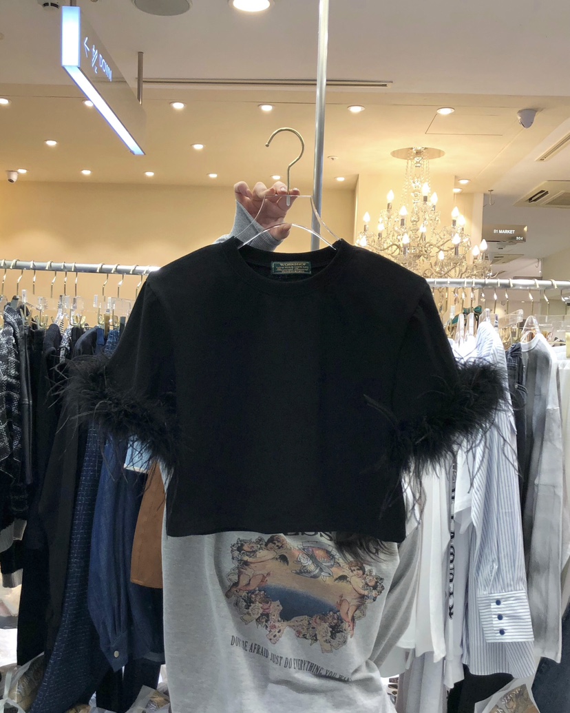 WORK SHOP東大門實拍女裝新款真品推薦人氣休閑25春夏熱賣T恤Work_shopT恤圖色2