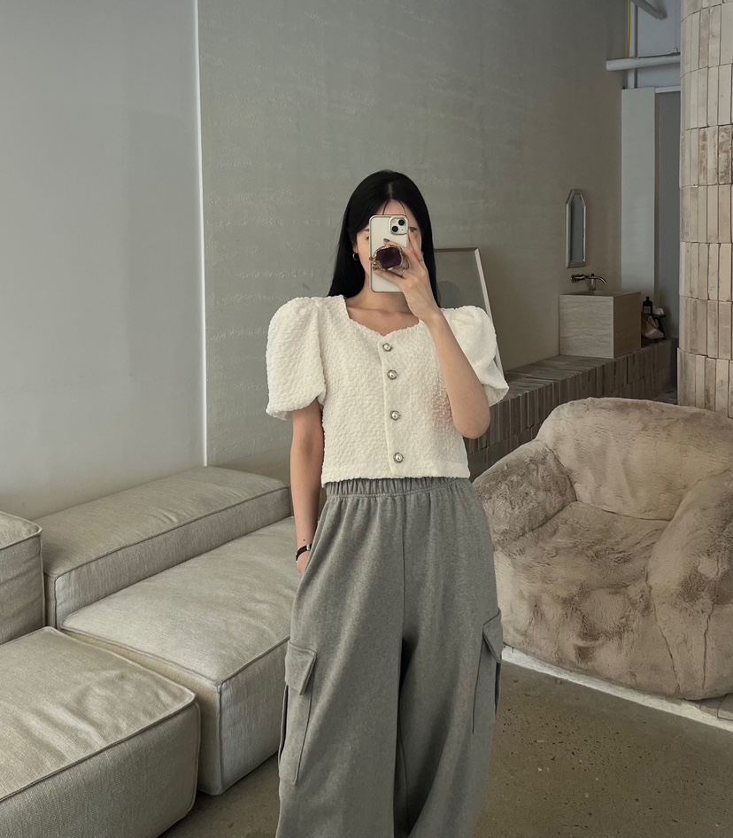 AMUSE SEOUL韓國直郵女裝新款真品25春夏職業人氣襯衫蕾絲衫AMUSE SEOUL襯衫/蕾絲衫