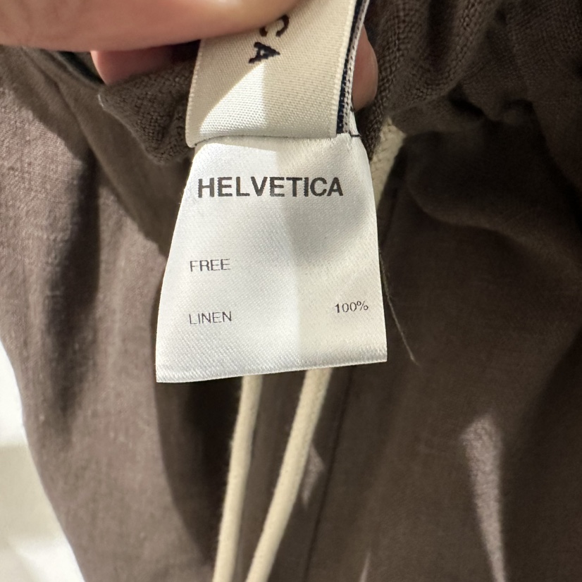 HELVETICA東大門直郵女士新品推薦25春夏職業熱賣時尚短褲綁帶HELVETICA短褲