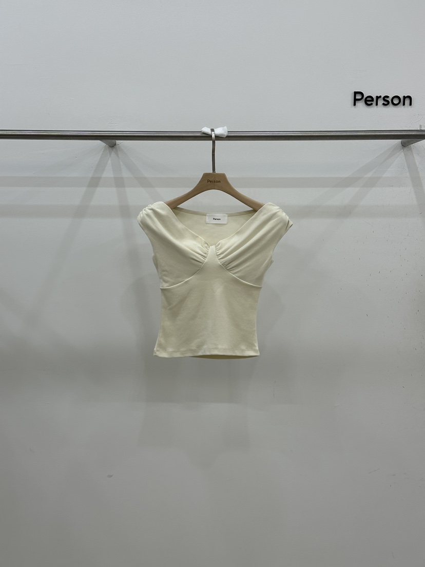 PERSON東大門實拍女士新品休閑人氣熱賣職業推薦時尚真品T恤PERSONT恤圖色2