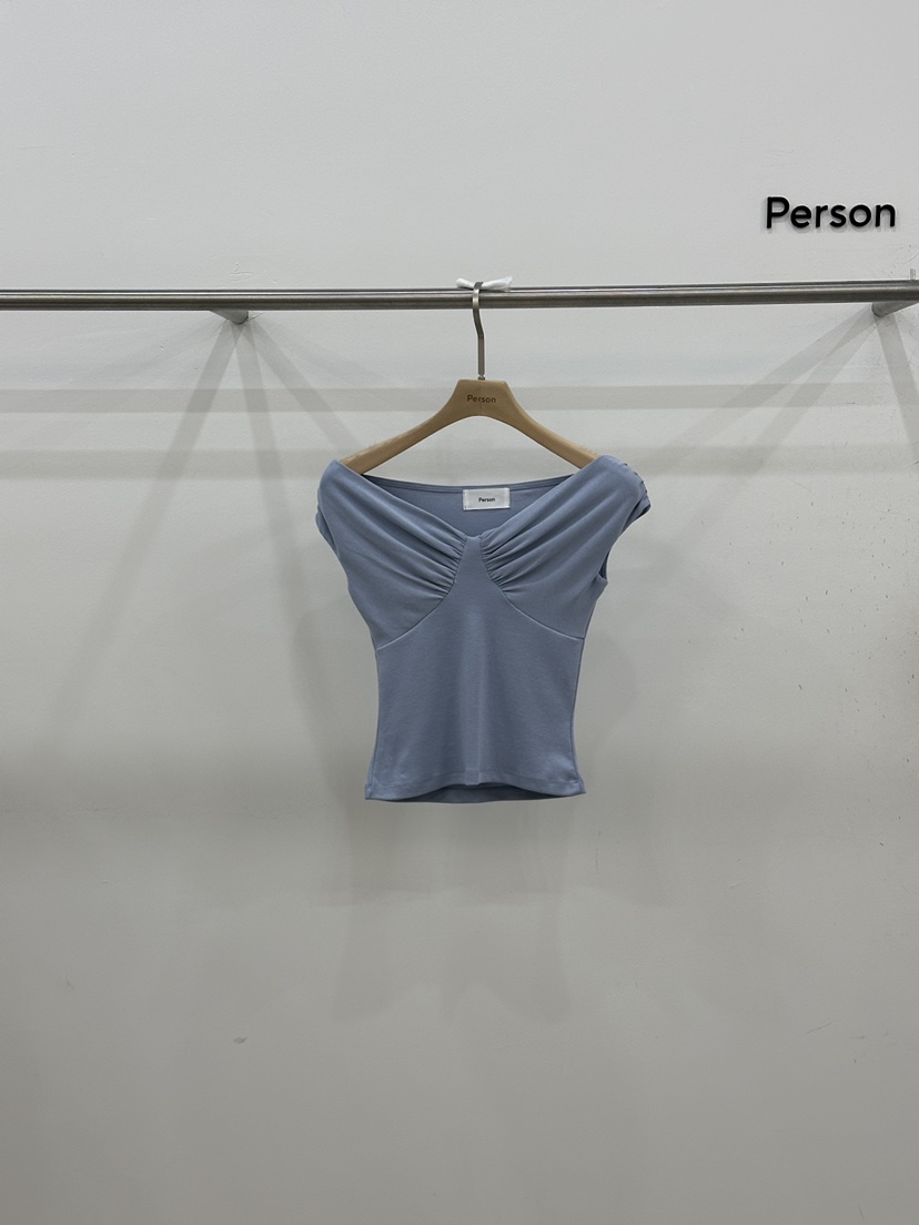 PERSON東大門實拍女士新品休閑人氣熱賣職業推薦時尚真品T恤PERSONT恤圖色3