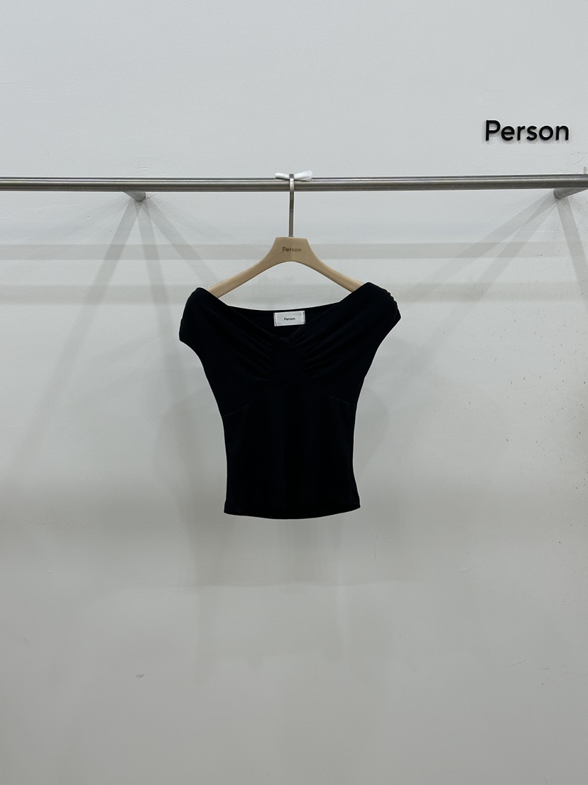 PERSON東大門實拍女士新品休閑人氣熱賣職業推薦時尚真品T恤PERSONT恤圖色4