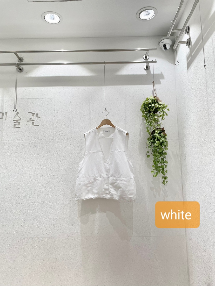 GALLERY-A東大門代購女士新款時尚25春夏真品馬甲不含內搭GALLERY馬甲圖色2