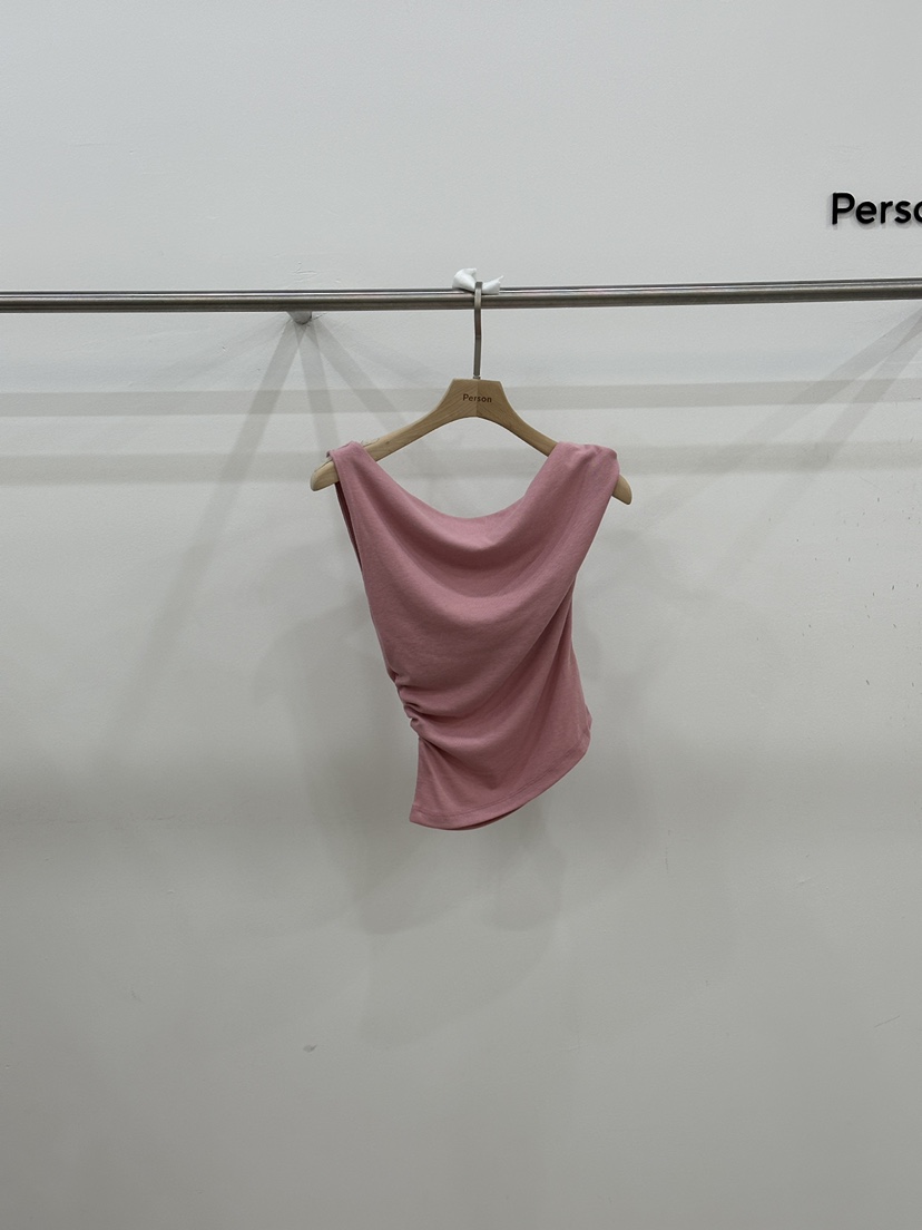 PERSON韓國直郵女士新款人氣職業時尚真品25春夏熱賣吊帶背心PERSON吊帶/背心圖色2