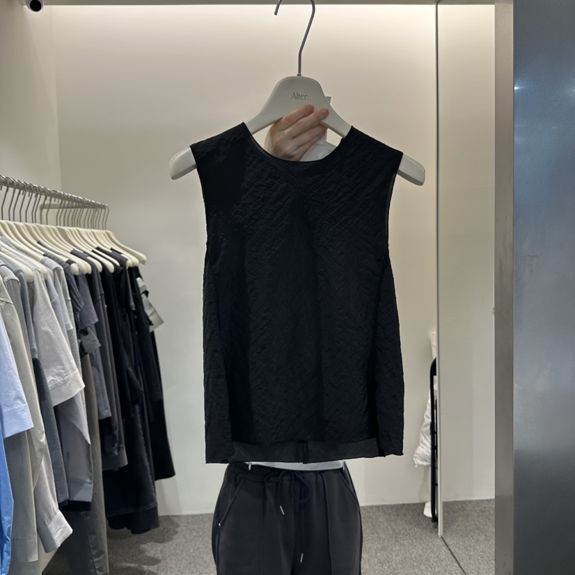 ALTER韓國直郵女士新款推薦時尚熱賣人氣25春夏吊帶背心刺繡Alter吊帶/背心圖色2