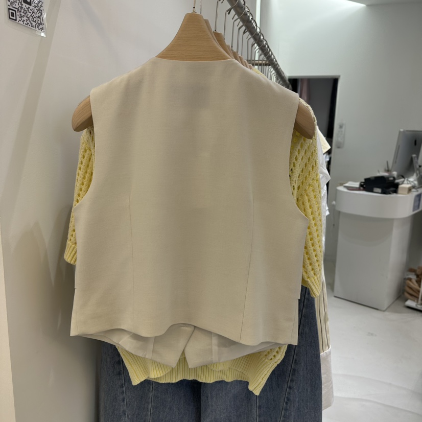 RENDER韓國直郵女裝新品推薦25春夏時尚休閑熱賣人氣職業馬甲RENDER馬甲