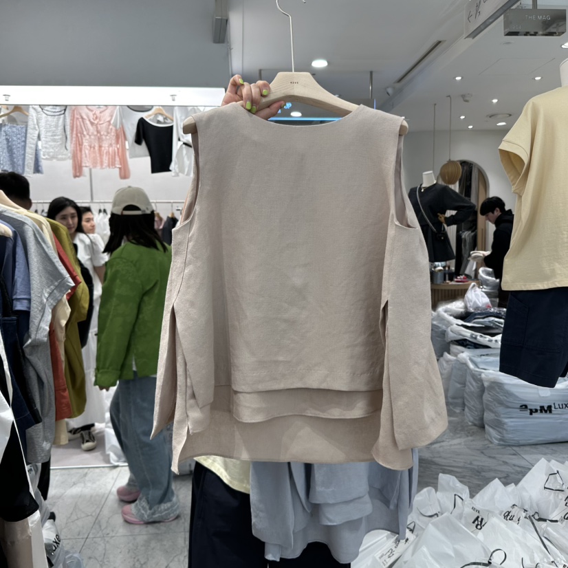 REVE-L東大門實拍女士新款休閑推薦真品熱賣職業25春夏吊帶背心REVE-L吊帶/背心圖色3