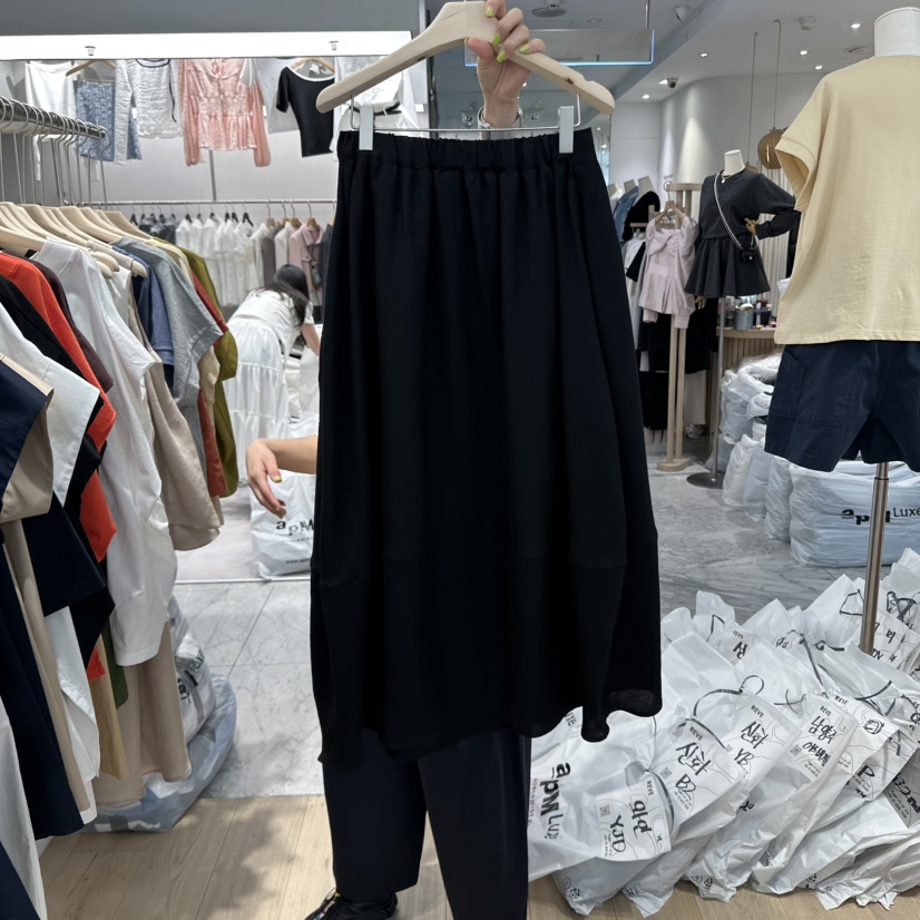 REVE-L東大門代購女裝新品推薦25春夏真品職業人氣休閑長裙REVE-L長裙