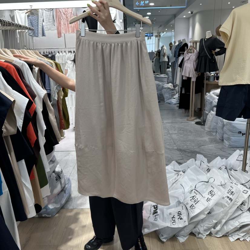 REVE-L東大門代購女裝新品推薦25春夏真品職業人氣休閑長裙REVE-L長裙圖色2