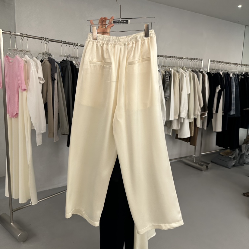 DOUBLE STANDARD/LE SMOKING/MAISONSTAFF東大門實拍女裝新款休閑休閑褲MAISONSTAFF休閑褲