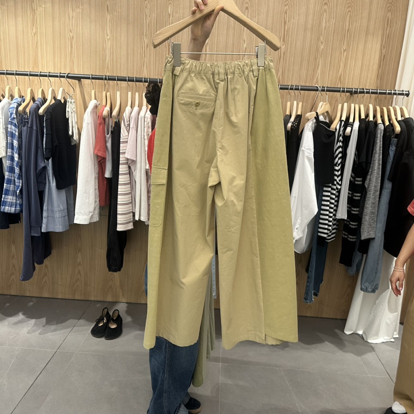 STAYFELT/OF NOTE韓國代購女裝新款休閑推薦職業25春夏休閑褲OF NOTE/STAYFELT休閑褲