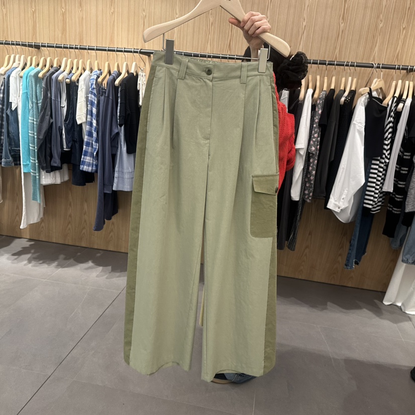 STAYFELT/OF NOTE韓國代購女裝新款休閑推薦職業25春夏休閑褲OF NOTE/STAYFELT休閑褲圖色2