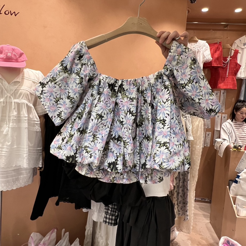 BY FLOW東大門代購女士新款推薦職業休閑真品熱賣襯衫蕾絲衫BY FLOW襯衫/蕾絲衫圖色2