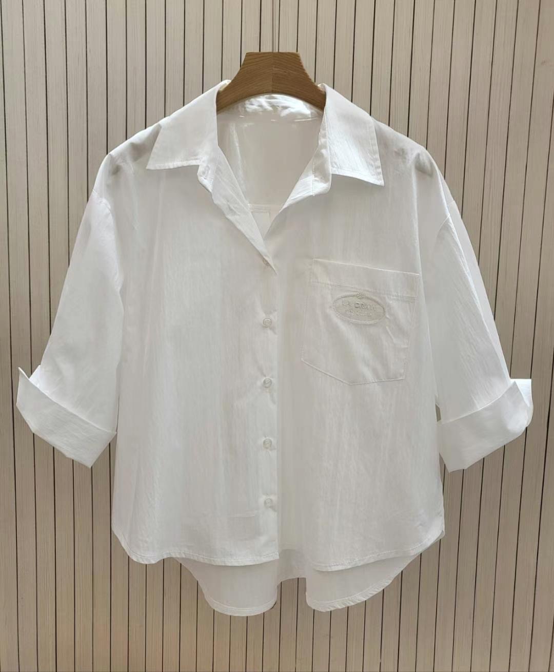 COCOS/ONE TOP東大門直郵女裝新款職業25春夏休閑襯衫蕾絲衫COCOS/ONE TOP襯衫/蕾絲衫圖色2