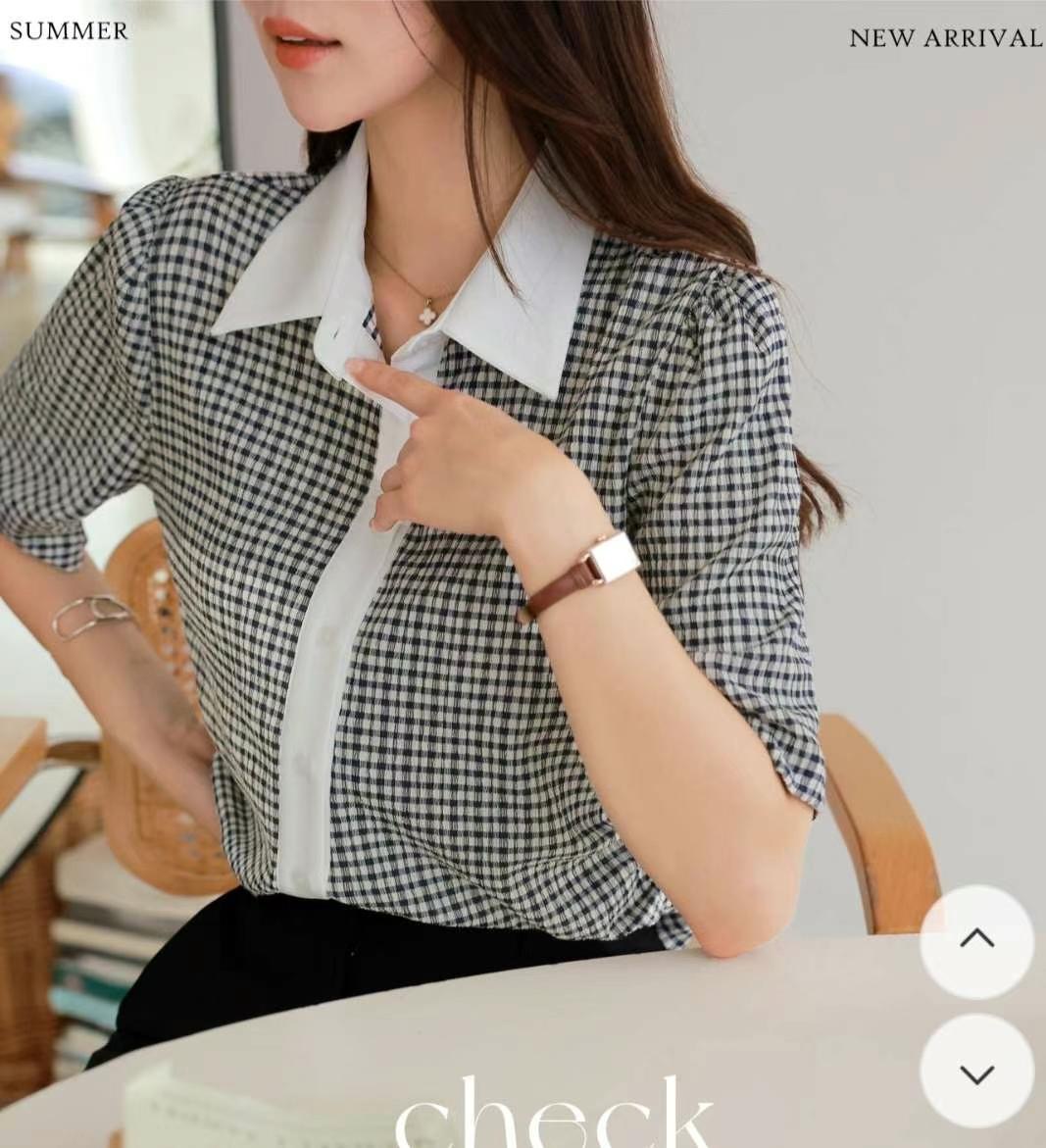 COCOS/ONE TOP東大門實拍女士新款時尚真品人氣襯衫蕾絲衫COCOS/ONE TOP襯衫/蕾絲衫