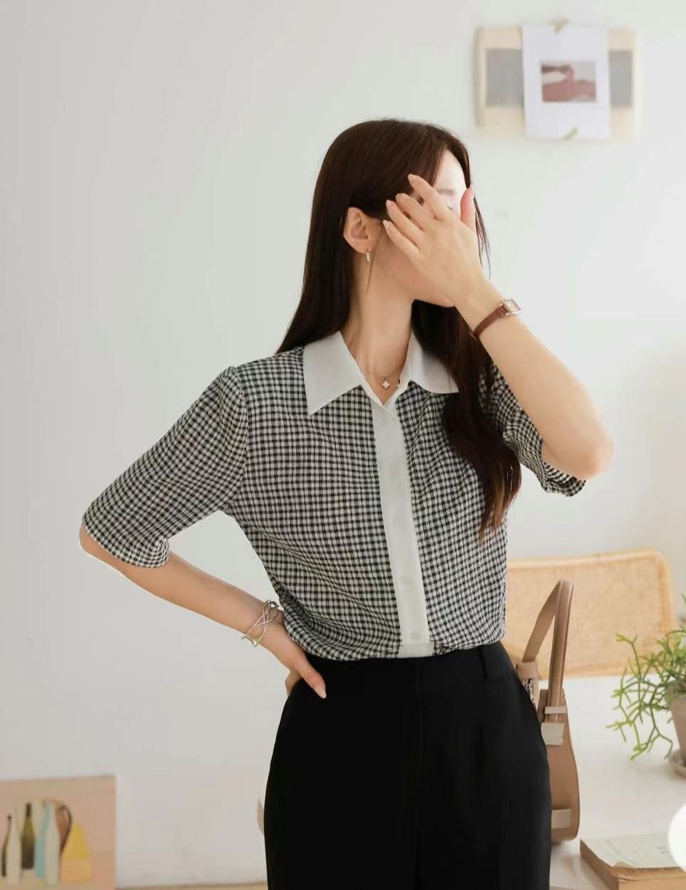 COCOS/ONE TOP東大門實拍女士新款時尚真品人氣襯衫蕾絲衫COCOS/ONE TOP襯衫/蕾絲衫