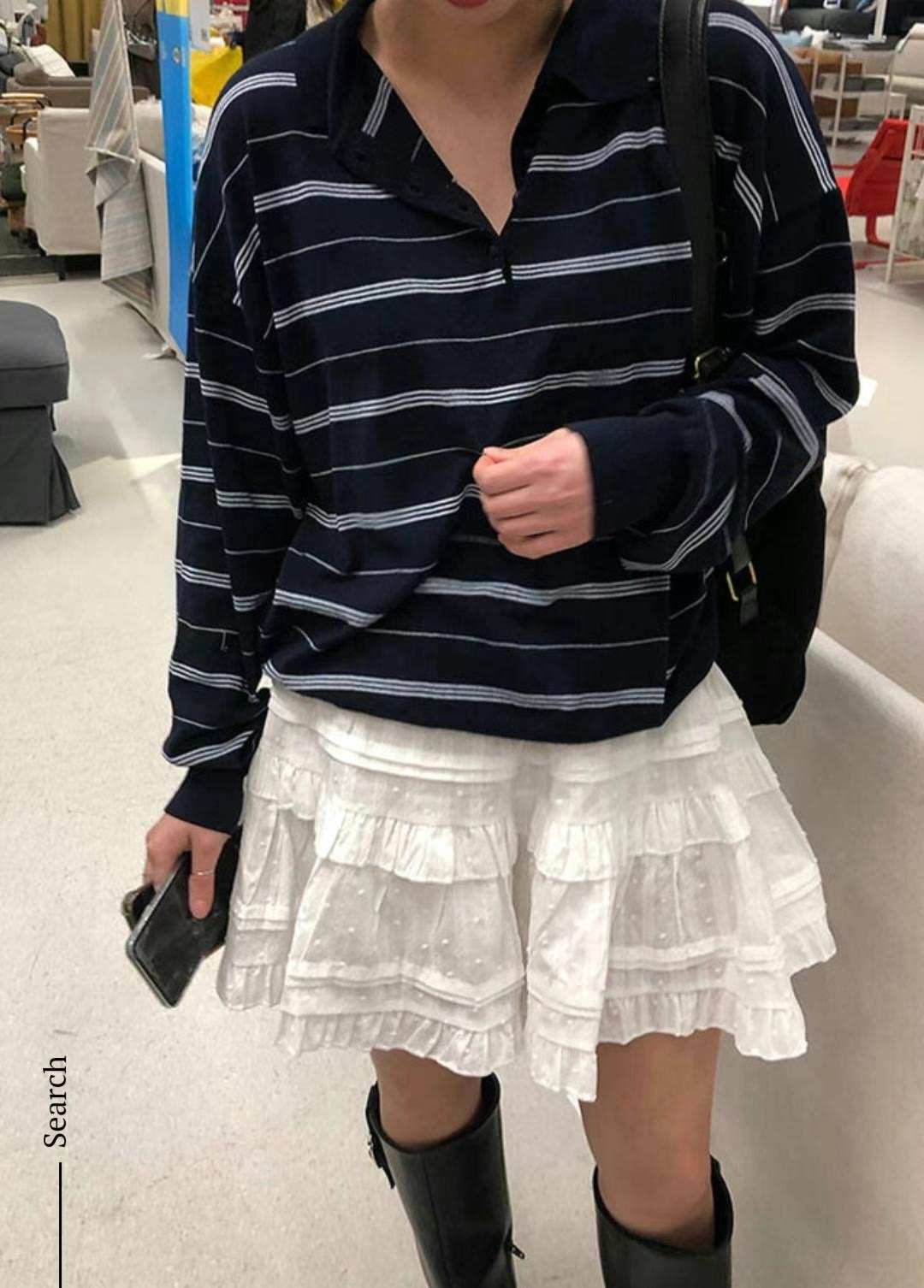ONEMORETHING韓國代購女裝新品休閑時尚熱賣推薦職業長袖T恤ONEMORETHING長袖T恤