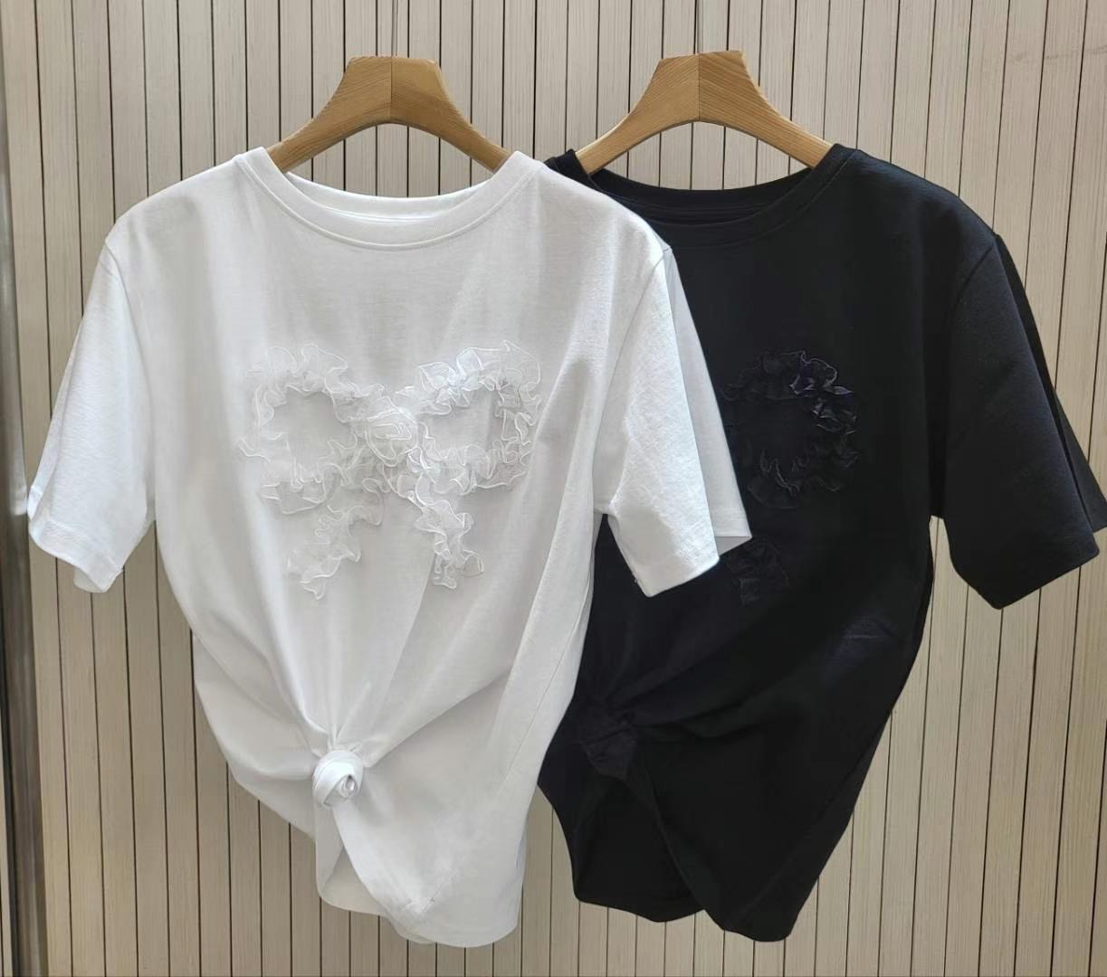 COCOS/ONE TOP韓國直郵女士新款真品時尚25春夏休閑熱賣T恤COCOS/ONE TOPT恤