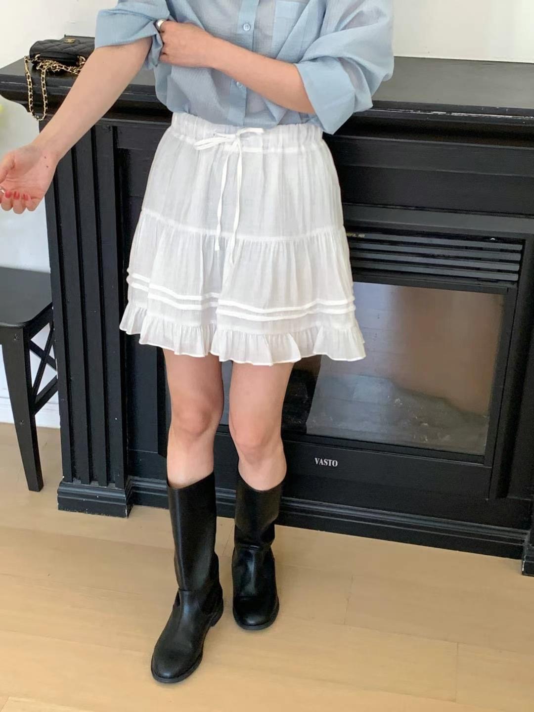 ONEMORETHING東大門代購女裝新品25春夏休閑熱賣真品職業短裙ONEMORETHING短裙