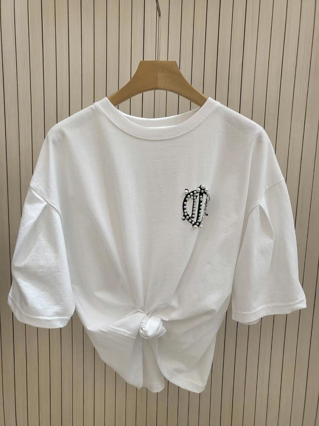 COCOS/ONE TOP東大門代購女士新品25春夏熱賣休閑人氣T恤COCOS/ONE TOPT恤