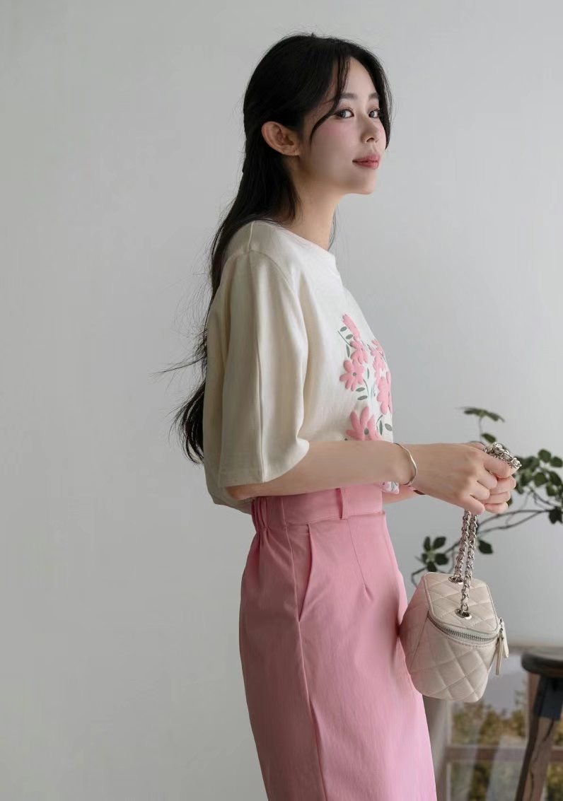 ALLU東大門代購女裝新品人氣時尚推薦真品職業半身裙中短裙ALLU半身裙/中短裙