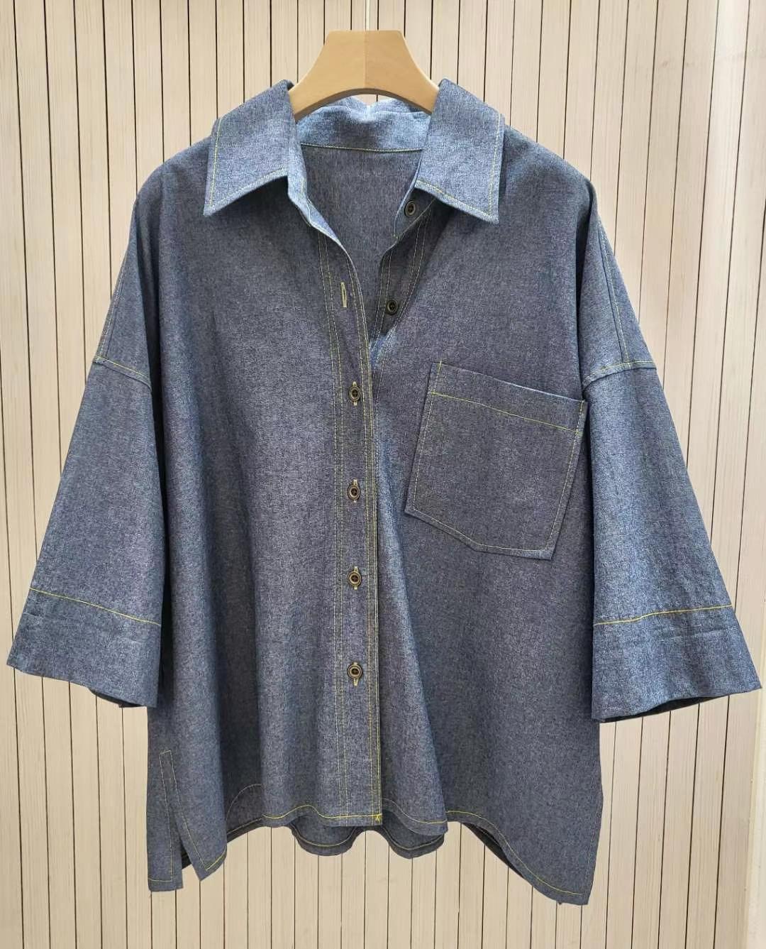 COCOS/ONE TOP東大門實拍女裝新品時尚25春夏熱賣襯衫蕾絲衫COCOS/ONE TOP襯衫/蕾絲衫圖色2