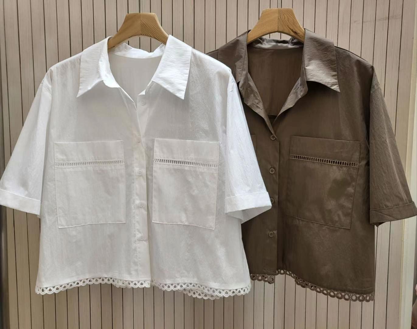 COCOS/ONE TOP東大門代購女士新品人氣25春夏推薦襯衫蕾絲衫COCOS/ONE TOP襯衫/蕾絲衫