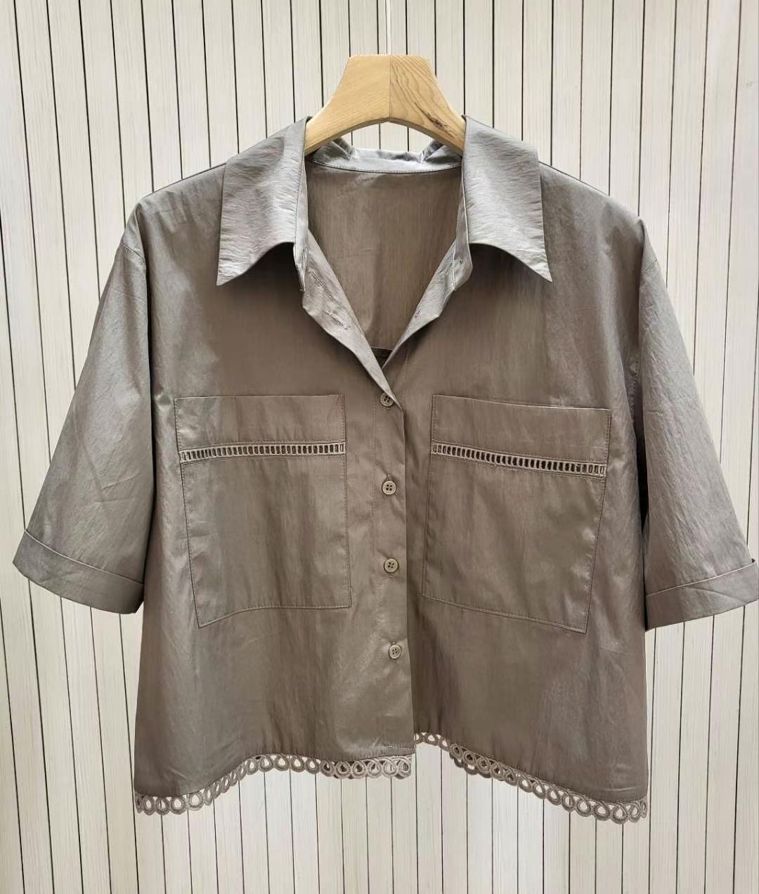 COCOS/ONE TOP東大門代購女士新品人氣25春夏推薦襯衫蕾絲衫COCOS/ONE TOP襯衫/蕾絲衫圖色2
